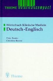 Cover of: Leximed Compact: Worterbuch Klinische Medizin, Deutsch-English