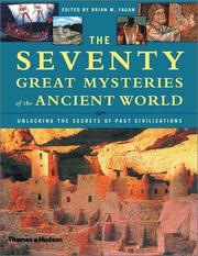 Cover of: The Seventy Great Mysteries of the Ancient World by Brian M. Fagan