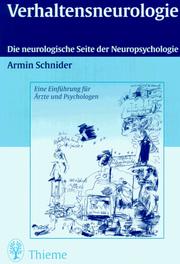Cover of: Verhaltensneurologie. Die neurologische Seite der Neuropsychologie.