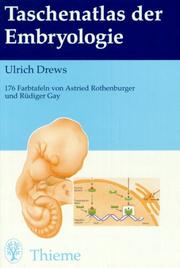 Cover of: Taschenbuch der Embryologie.