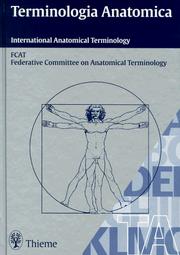 Cover of: Terminologia Anatomica by Federative Committee on Anatomical Termi, Fcat