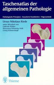Cover of: Taschenatlas der allgemeinen Pathologie.
