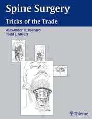 Cover of: Spine Surgery by Alexander R. Vaccaro, Todd J. Albert