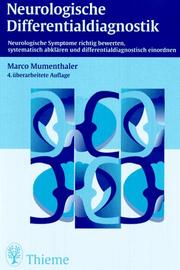 Cover of: Neurologische Differentialdiagnostik.