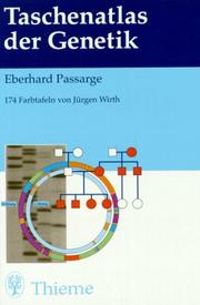 Cover of: Taschenatlas der Genetik. by Eberhard Passarge