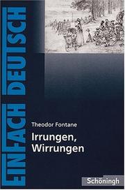 Cover of: Irrungen, Wirrungen. Mit Materialien.