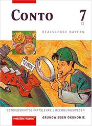 Cover of: Conto, Realschule Bayern, EURO, 7. Jahrgangsstufe
