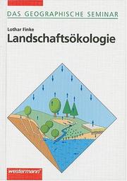 Cover of: Landschaftsökologie.