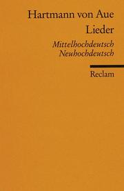 Cover of: Lieder. Mittelhochdeutsch / Neuhochdeutsch.