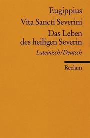 Cover of: Das Leben des heiligen Severin.