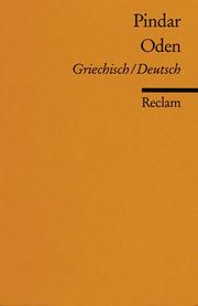 Cover of: Oden. Zweisprachige Ausgabe. Griechisch / Deutsch.