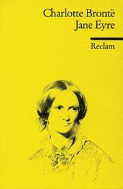 Cover of: Jane Eyre. Ein Autobiographie. by Charlotte Brontë