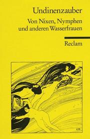 Cover of: Undinenzauber.