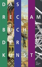 Cover of: Das Reclam Buch der Kunst.