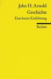 Cover of: Geschichte. Eine kurze Einführung.