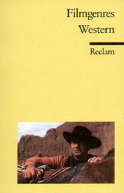 Cover of: Filmgenres: Western.