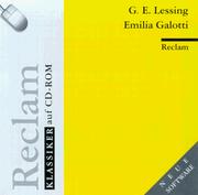 Cover of: Reclam Klassiker Auf CD-Rom by Gotthold Ephraim Lessing