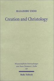 Creation & Christology by Masanobu Endo