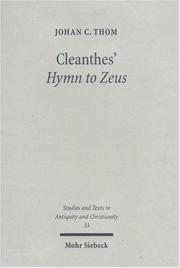 Cover of: Cleanthes