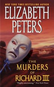 Cover of: The Murders of Richard III by Elizabeth Peters