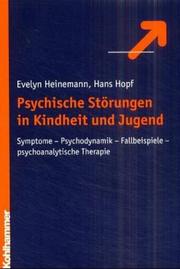 Cover of: Psychische Störungen in Kindheit und Jugend.