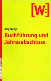 Cover of: Buchführung und Jahresabschluss.