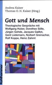 Cover of: Gott und Mensch. by 