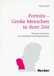 Cover of: Portrats - Gro?e Menschen in Ihrer Zeit