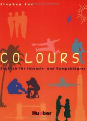 Cover of: Colours, Lehrbuch und Arbeitsbuch