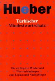 Cover of: Türkischer Mindestwortschatz.