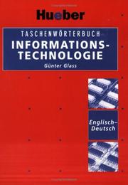 Cover of: Taschenworterbuch Informationstechnologie, Englisch-Deutsch