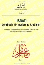 Cover of: Usrati, Lehrbuch für modernes Arabisch, Schlüssel