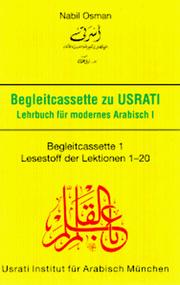 Cover of: Usrati, Lehrbuch für modernes Arabisch, 2 Cassetten zum Lehrbuch