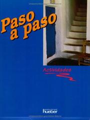 Cover of: Paso a paso, Actividades