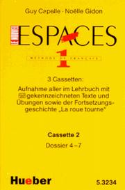 Cover of: Le Nouvel Espaces, Dossiers 4-7, 1 Cassette