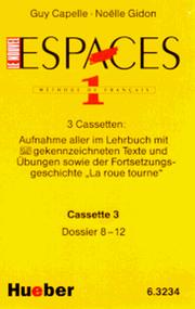 Cover of: Le Nouvel Espaces, Dossiers 8-12, 1 Cassette