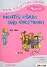 Cover of: Richtig hoeren und verstehen. Akustik 3. Vorschulstufe 3. Schulstufe.