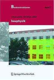 Cover of: Bauphysik (Baukonstruktionen)