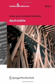 Cover of: Dachstühle (Baukonstruktionen)