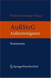 Cover of: Kommentar zum Außerstreitgesetz