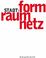 Cover of: Stadt = Form Raum Netz / City = Form Space Net  The Theory Book