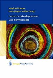 Cover of: Herbst-/Winterdepression und Lichttherapie