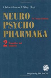 Cover of: Neuro-Psychopharmaka. Ein Therapie-Handbuch: Band 2: Tranquilizer und Hypnotika