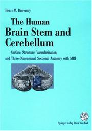 Cover of: The Human Brain Stem And Cerebellum: Surface, Structure, Vascularization, Three Dimensional Sectional Anatomy, and MRI