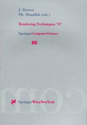 Cover of: Rendering Techniques '97: Proceedings of the Eurographics Workshop in St. Etienne, France, June 16-18, 1997 (Eurographics)