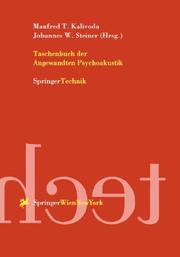 Cover of: Taschenbuch der Angewandten Psychoakustik