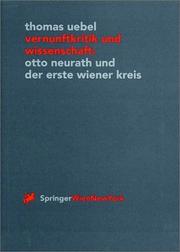 Cover of: Vernunftkritik und Wissenschaft by Thomas Uebel