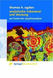 Cover of: Analytische Träumerei und Deutung: Zur Kunst der Psychoanalyse