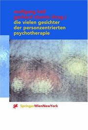 Cover of: Die vielen Gesichter der Personenzentrierten Psychotherapie