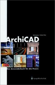 Cover of: ArchiCAD by Bob Martens, Herbert Peter, Bob Martens, Herbert Peter